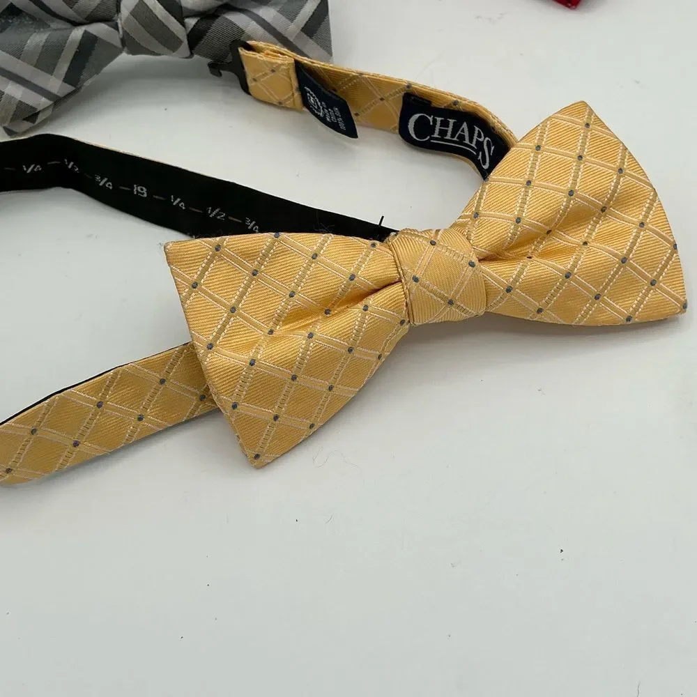 Set of 3 men’s bow ties